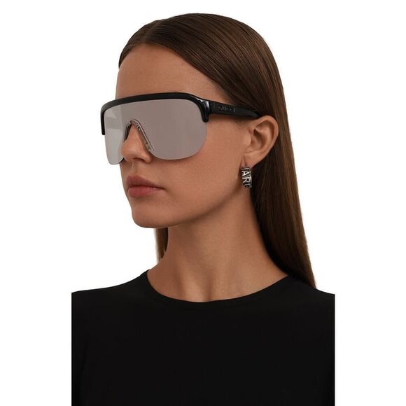 NEW Gucci Sunglasses GG1645S 003 Black/Multiyer Silver Mirror Unisex Authentic - Picture 6 of 13